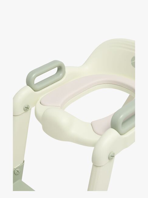 Beemoo CARE Assist Toilettensitz mit Leiter, Soft Green