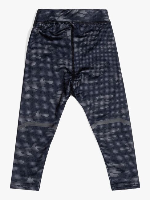 Hyperfied Running Tights, Grey Camo