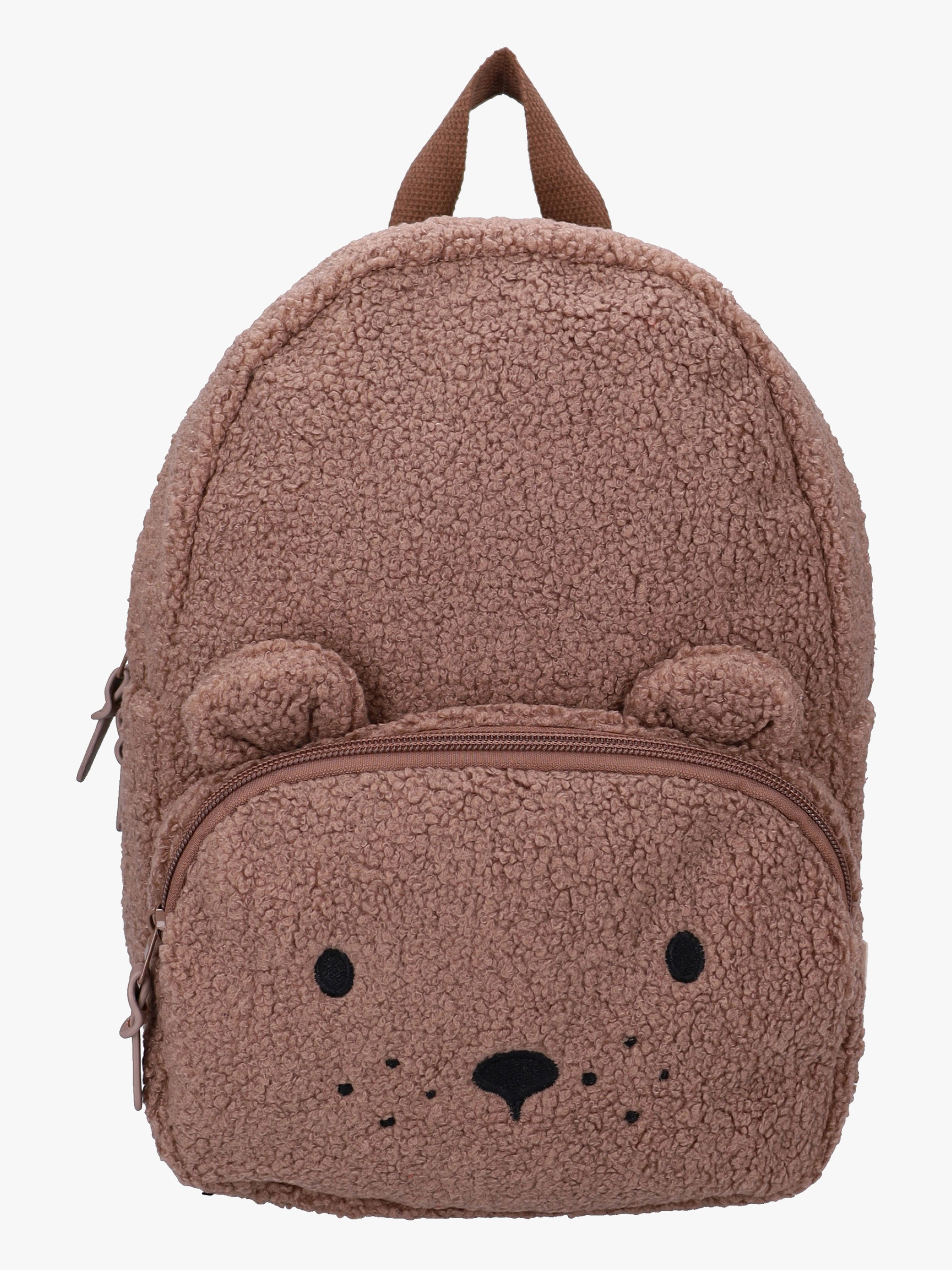 Kidzroom Kinder Rucksack Comfort Friends, Braun