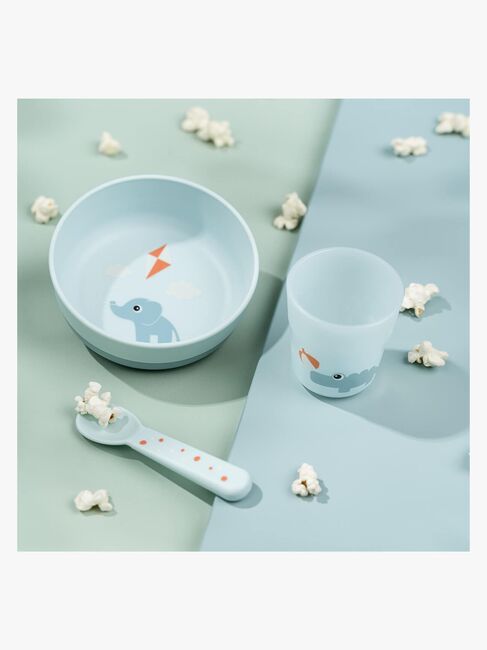 Done By Deer Foodie Geschirr-Set Playground, Blue