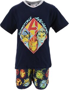 Marvel Avengers Classic Pyjama, Marineblau