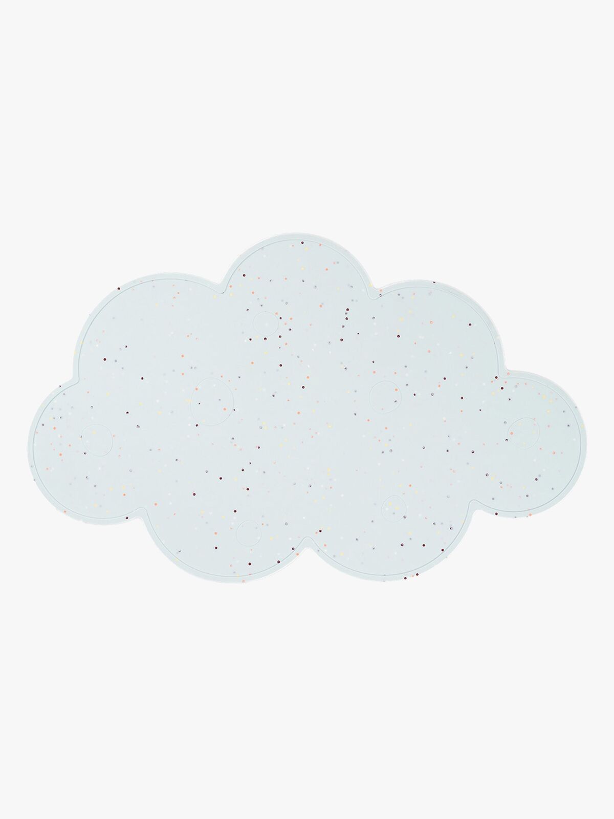 Done By Deer Tischset Silikon Confetti, Blue