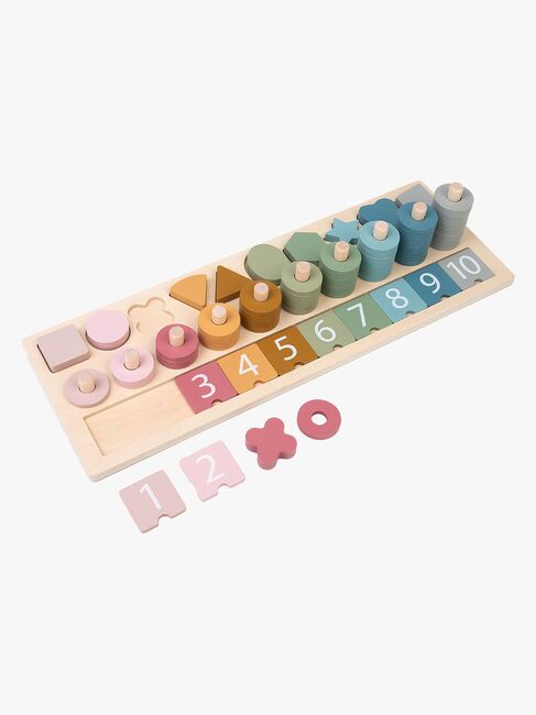 Alice & Fox Number Matching Puzzle 76-tlg., Mehrfarbig PH05R013_3b.jpg