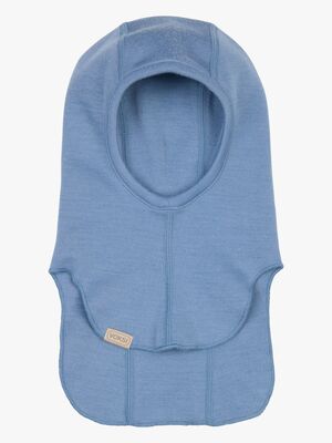 Voksi Woll-Schlupfmütze Merinowolle, Blue Bell