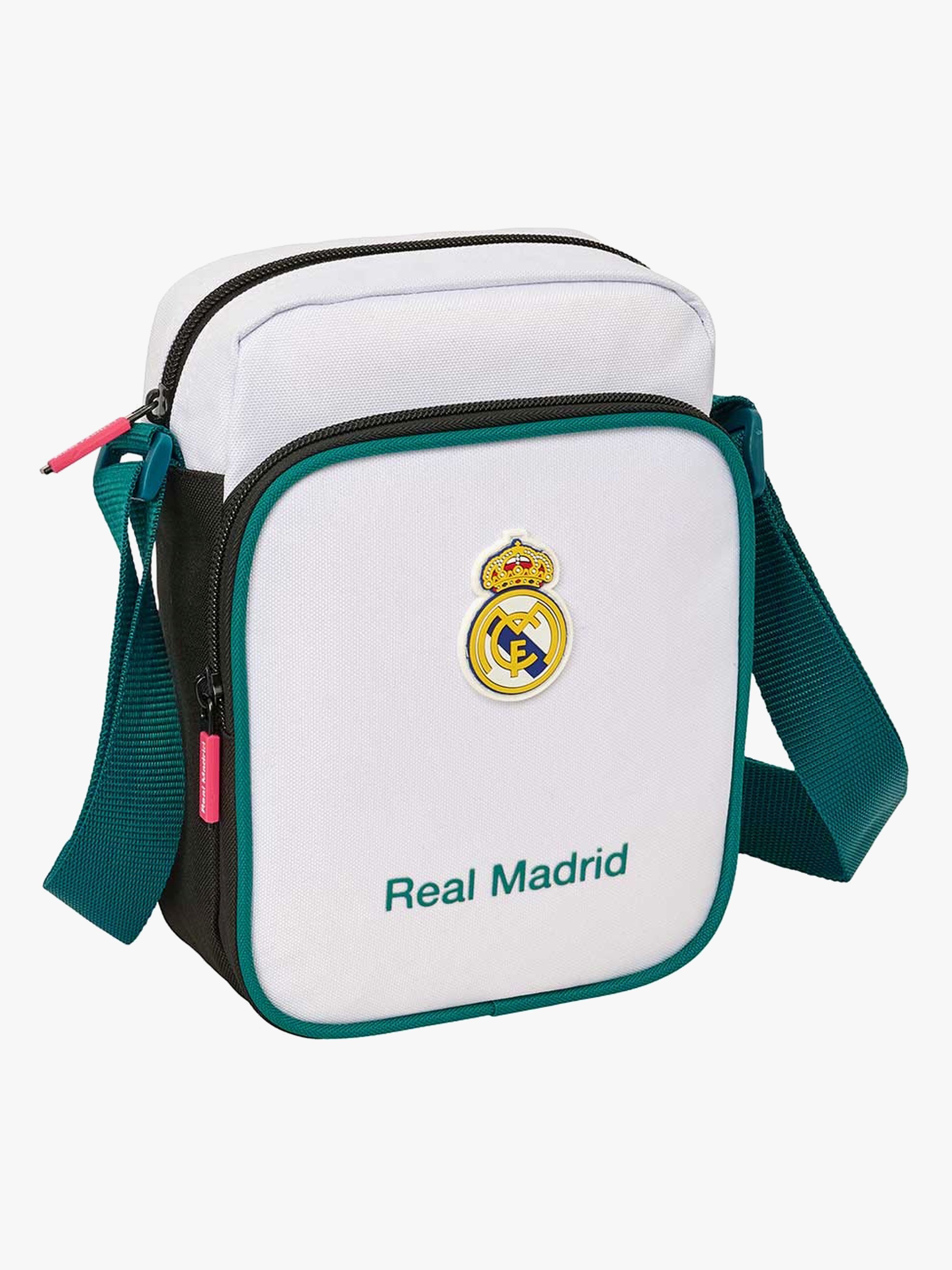 Schultertasche, Weiß / Grün