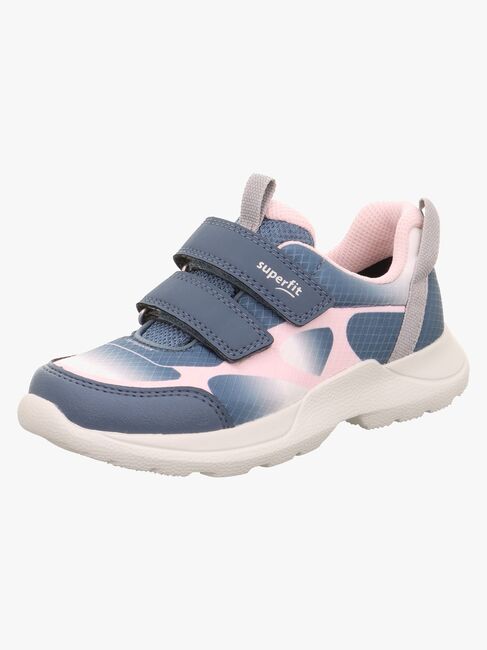 Superfit Rush WP Sneaker, Blau/Pink