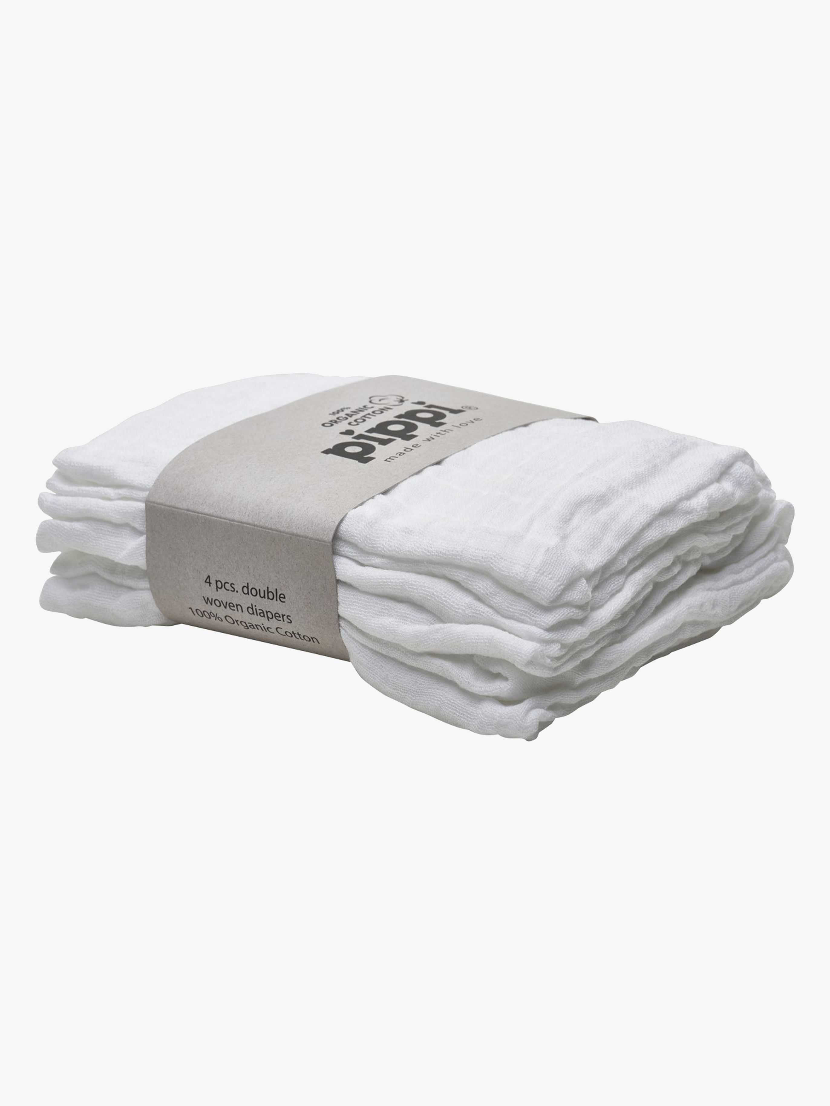 Musselindecke 4er-Pack, White