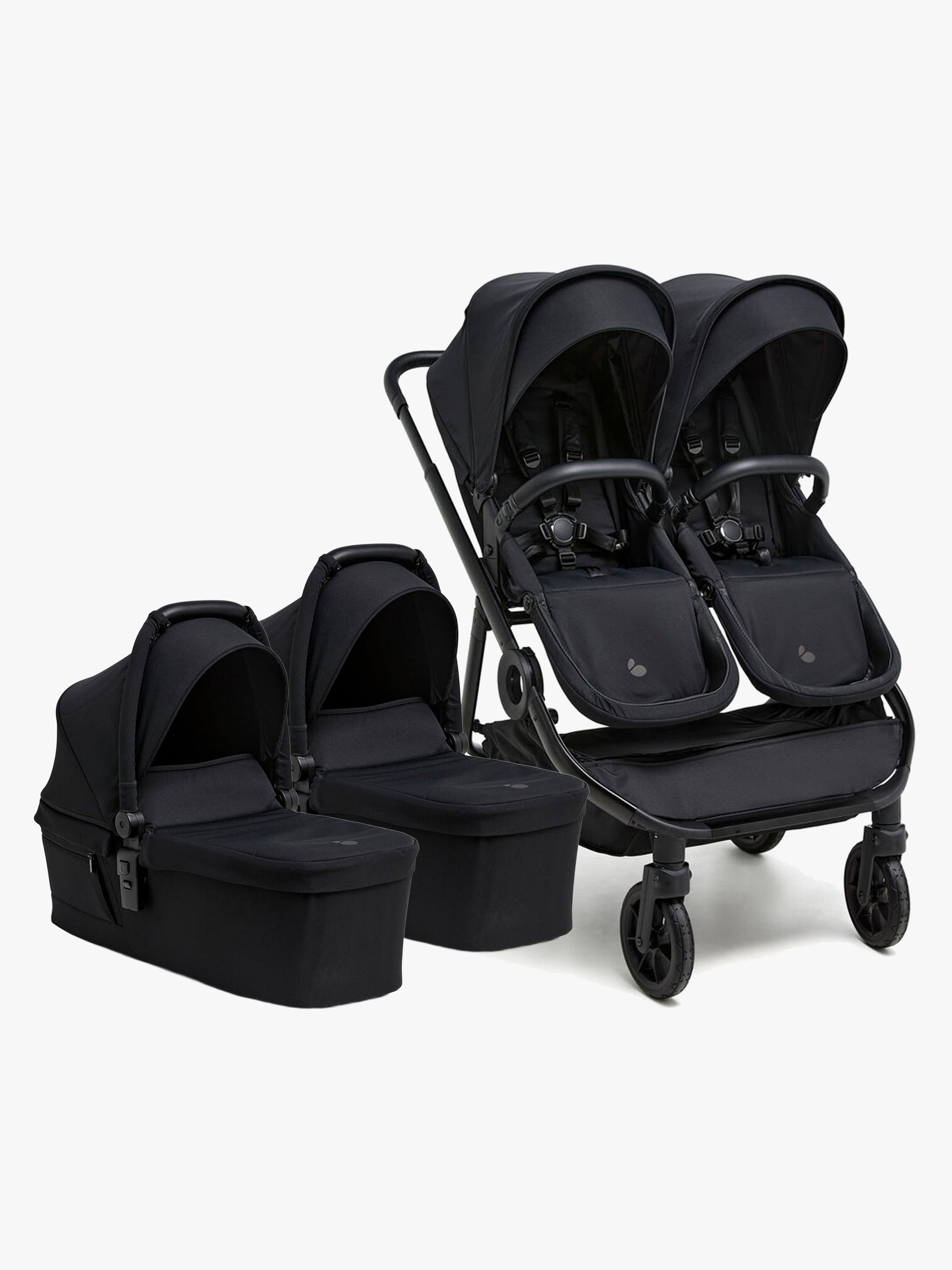 Beemoo Pro Twin 2 Zwillingswagen, Coffee Black