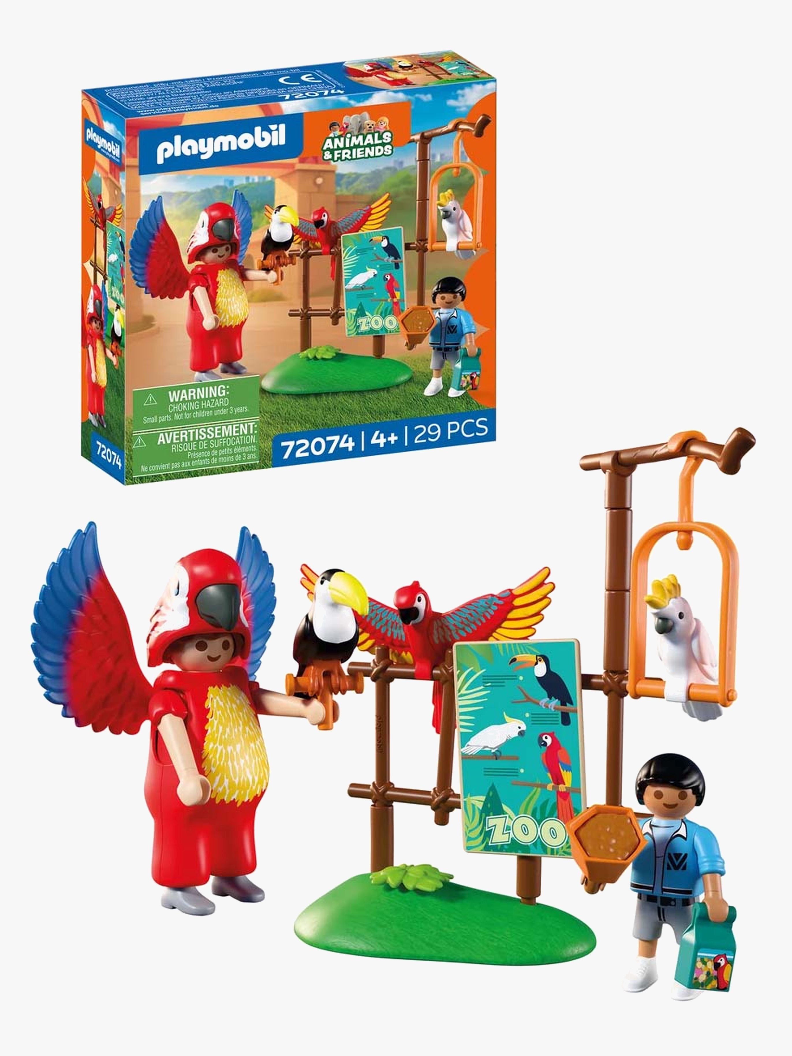 Playmobil Animals og Friends 72074 Zoo: Maskottchen