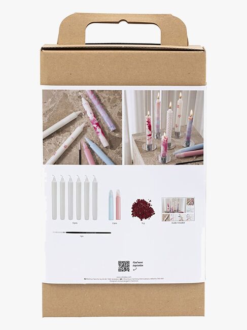 Creativ Company Bastelset Kerzen Verzieren DIY