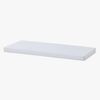Hoppekids Schaumstoffmatratze inkl. Bezug 70 x 160 cm, Weiß