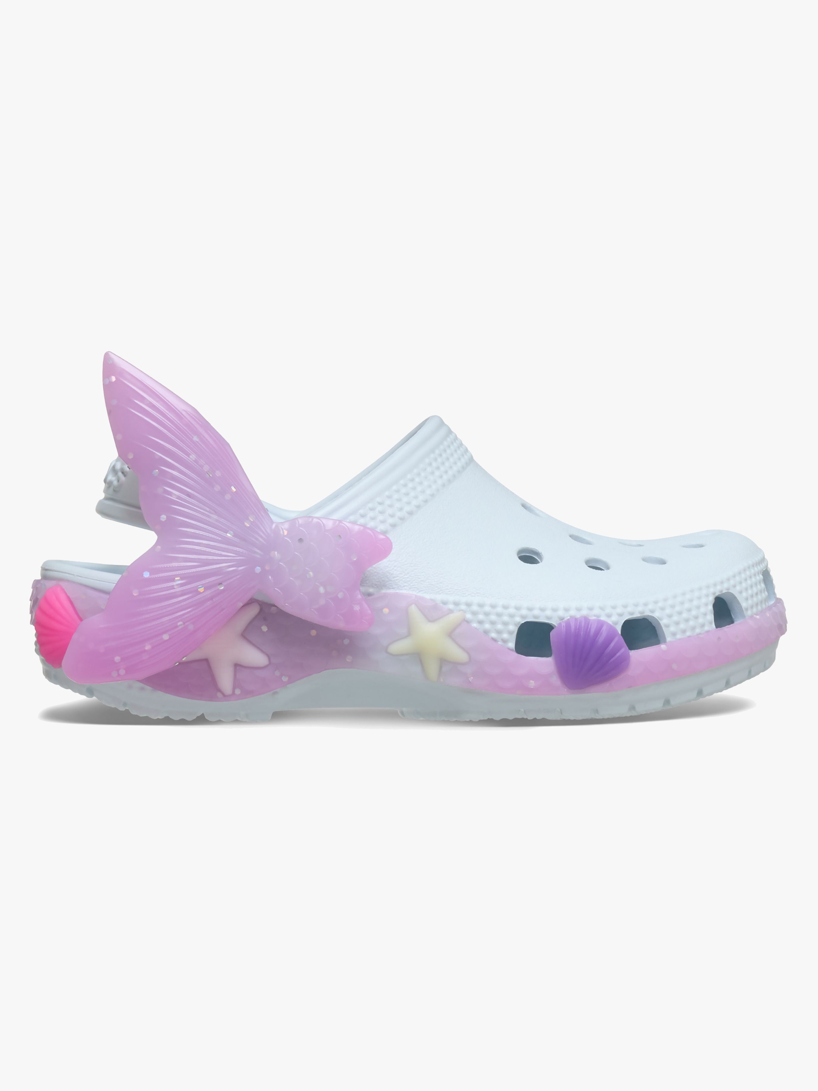 Crocs Classic Mermaid Pantoffeln, Vapor Ice, 27-28