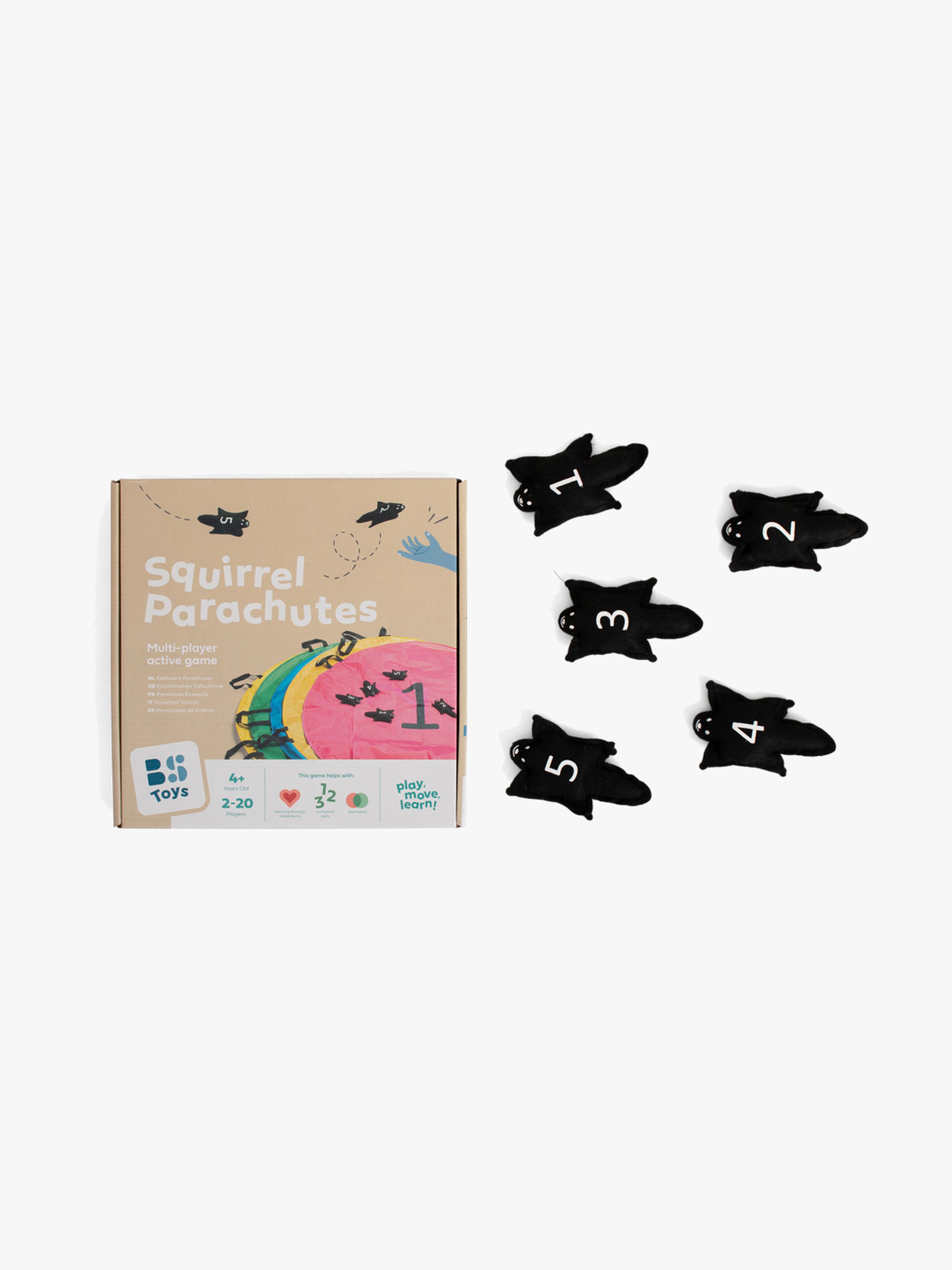 BS Toys Squirrel Parachutes Spiel