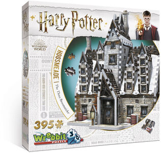Wrebbit Harry Potter 3D Puzzle Hogsmeade Drei Besen