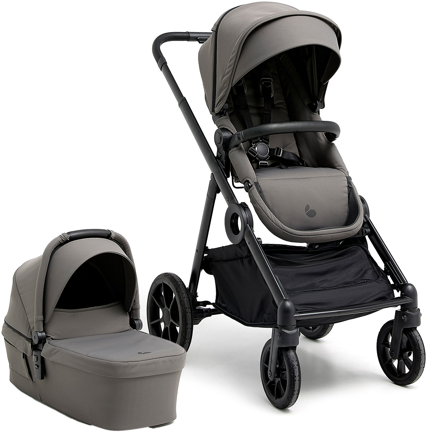 Pro Multi 2 Kombikinderwagen, Mocha Grey, Kinderwagen, 2 in 1