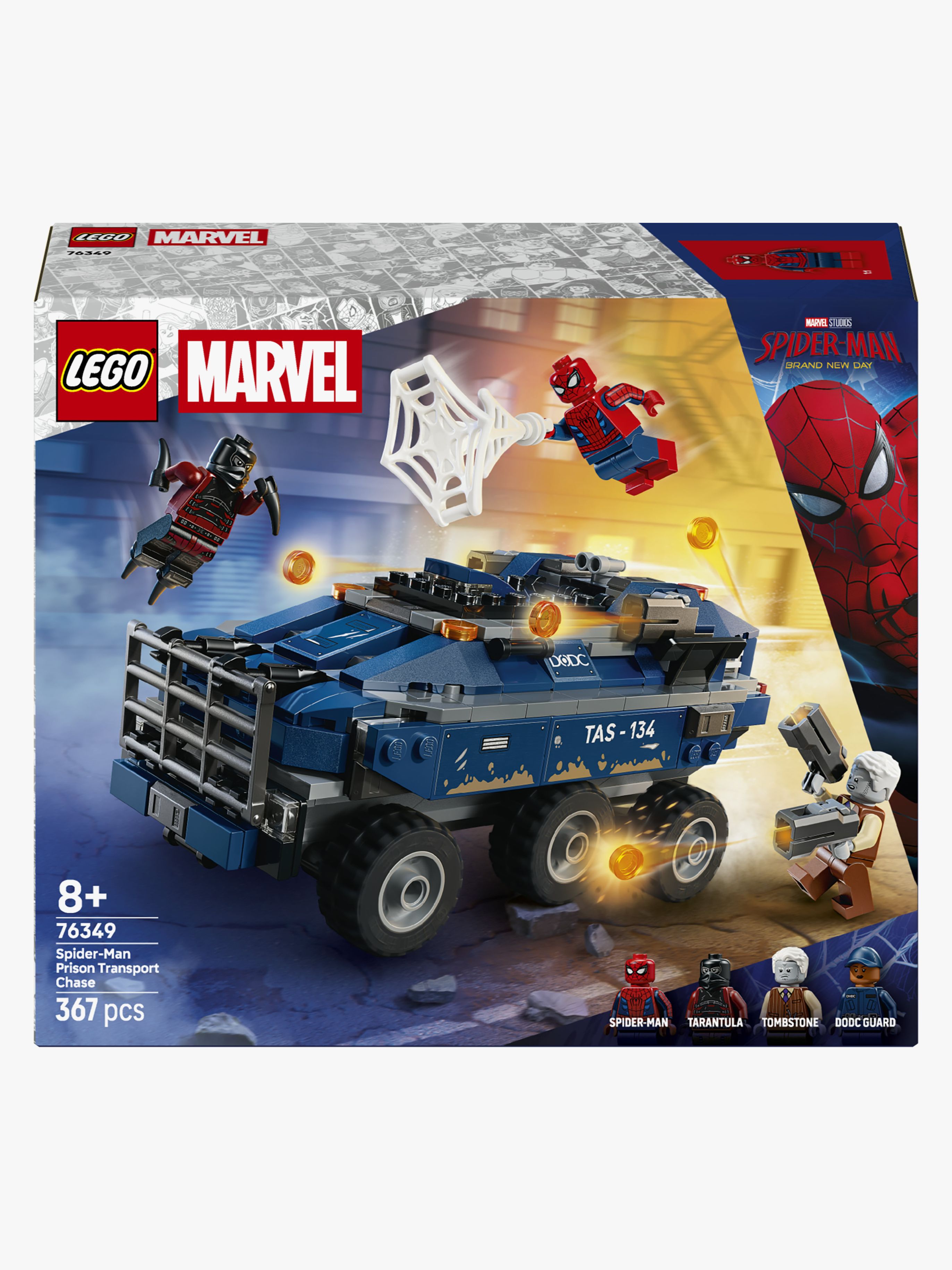 LEGO Super Heroes 76349 Spider-Man Jagt den Gefängnistransporter