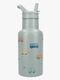 Kidzroom Stainless Steel Trinkflasche 350 ml Sweet Cuddles, Grün
