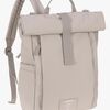 Lässig Rolltop Wickeltasche Rucksack, Taupe