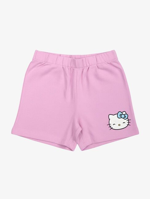 Hello Kitty T-Shirt Und Shorts Set, Hellrosa