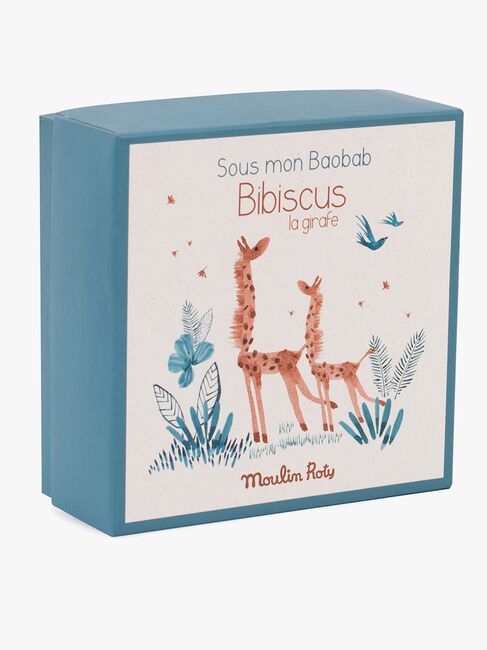 Moulin Roty Schmusetuch, Giraffe