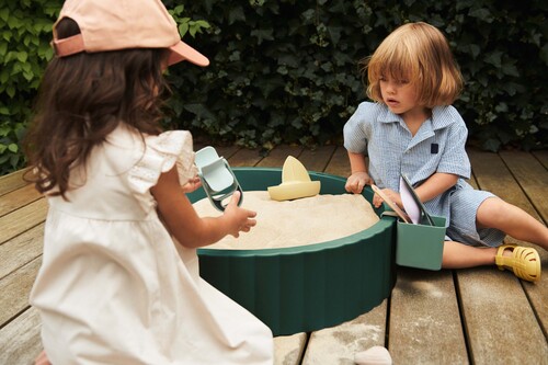 LIEWOOD Saul Sandkasten, Garden Green/Sandy