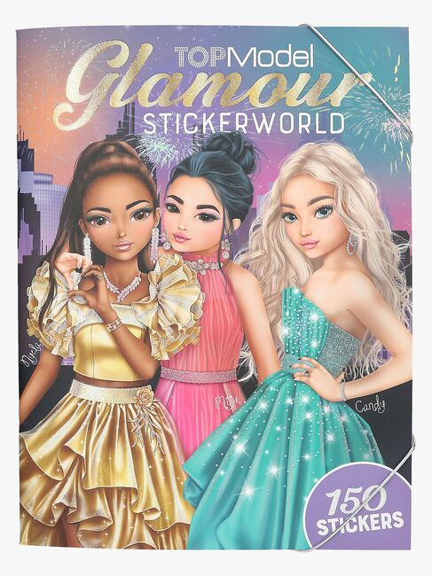 TOPModel Stickerworld Stickerbuch Glamour