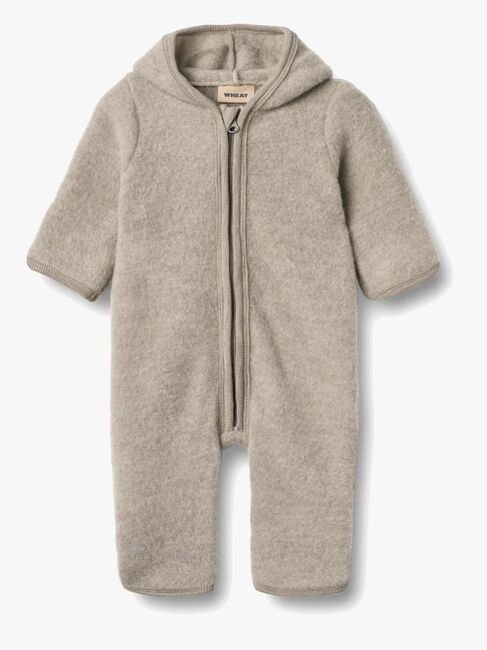 Wheat Ata Overall Merinowolle, Khaki Melange