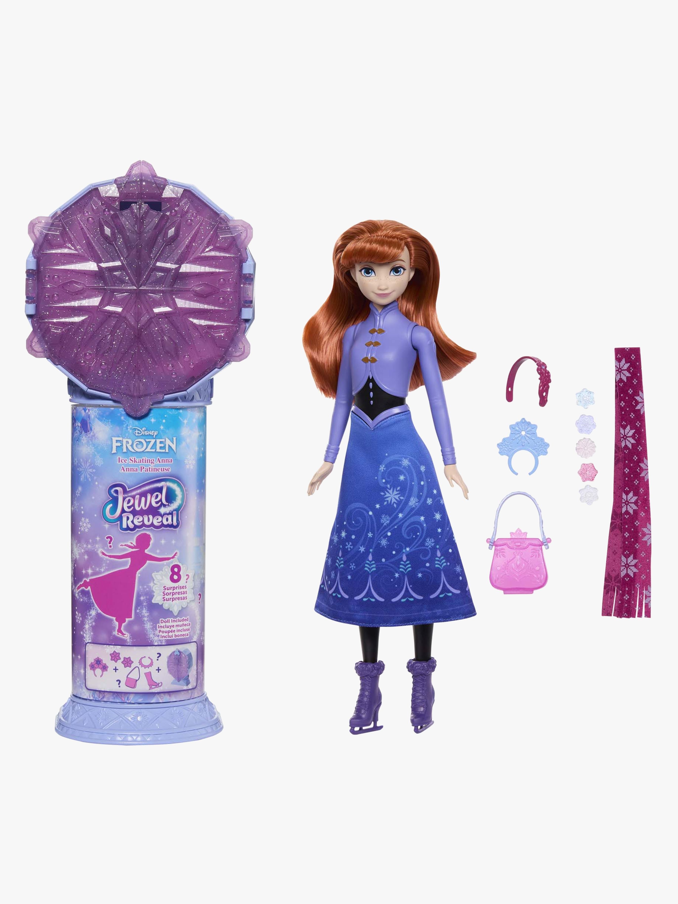 Disney Die Eiskönigin Reveal Modepuppe Anna