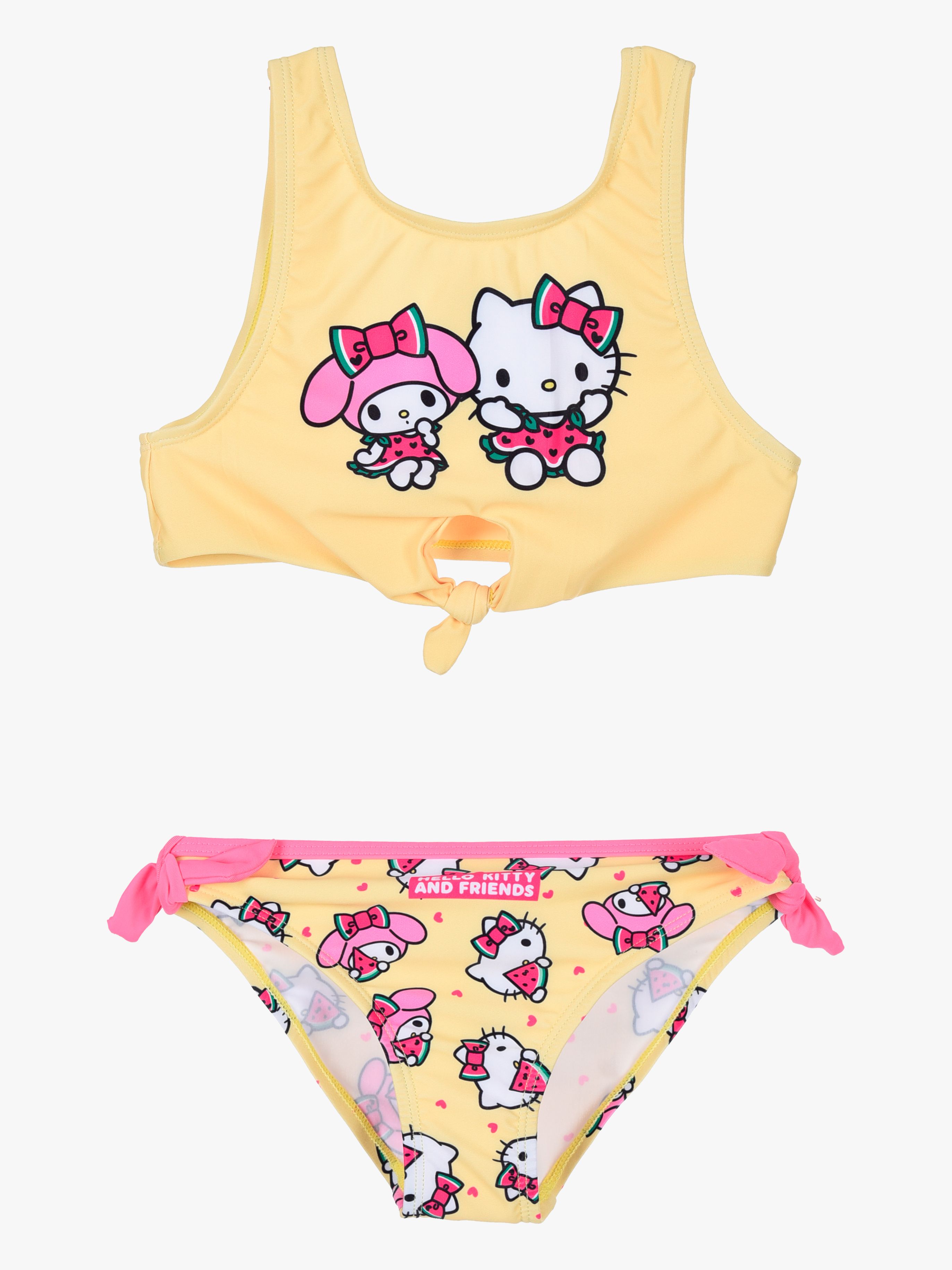 Hello Kitty &  Friends Bikini, Gelb, 116-122
