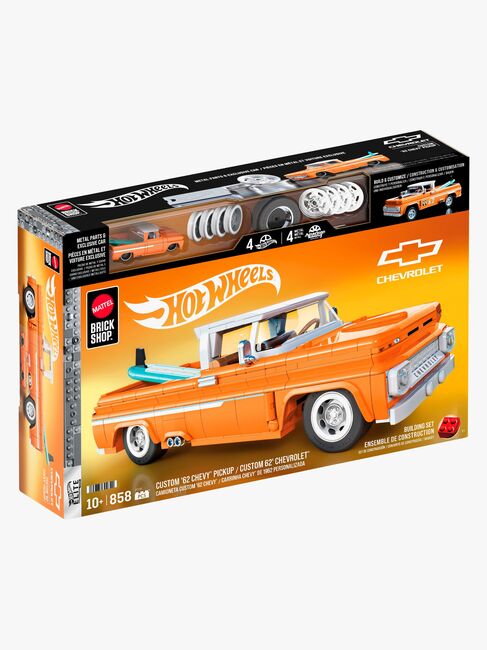 Mattel Brick Shop Hot Wheels Elite Series Brick Shop Hot Wheels Bau-Set Custom ’62 Chevy Pickup 858 Teile