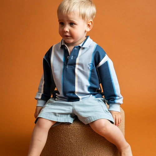 That's Mine Victor Poloshirt, Multi Stripe