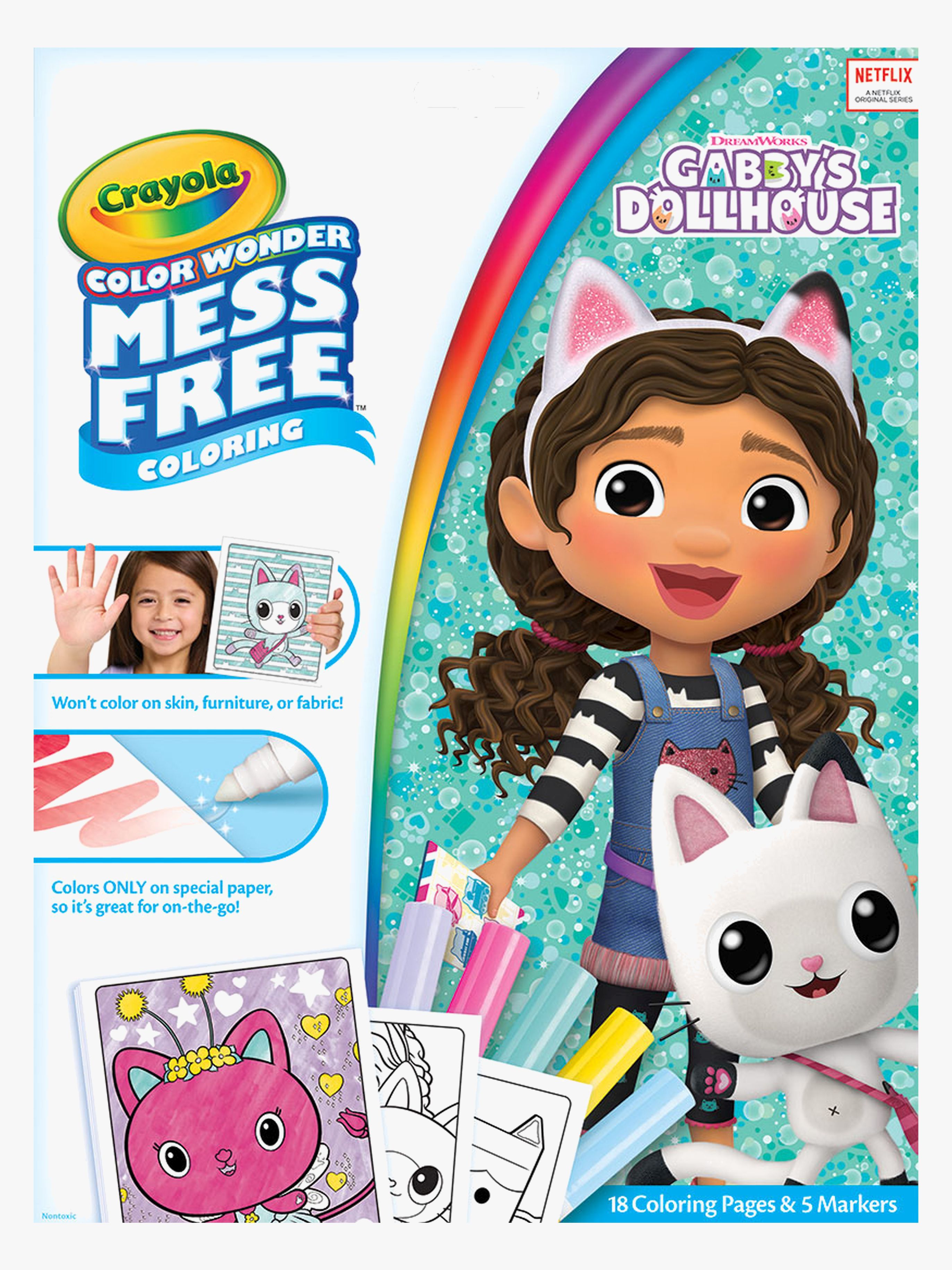 Crayola Gabby's Dollhouse Color Wonder Malset
