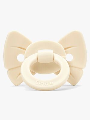 Elodie Binky Bow Schnuller 3+, Oat White