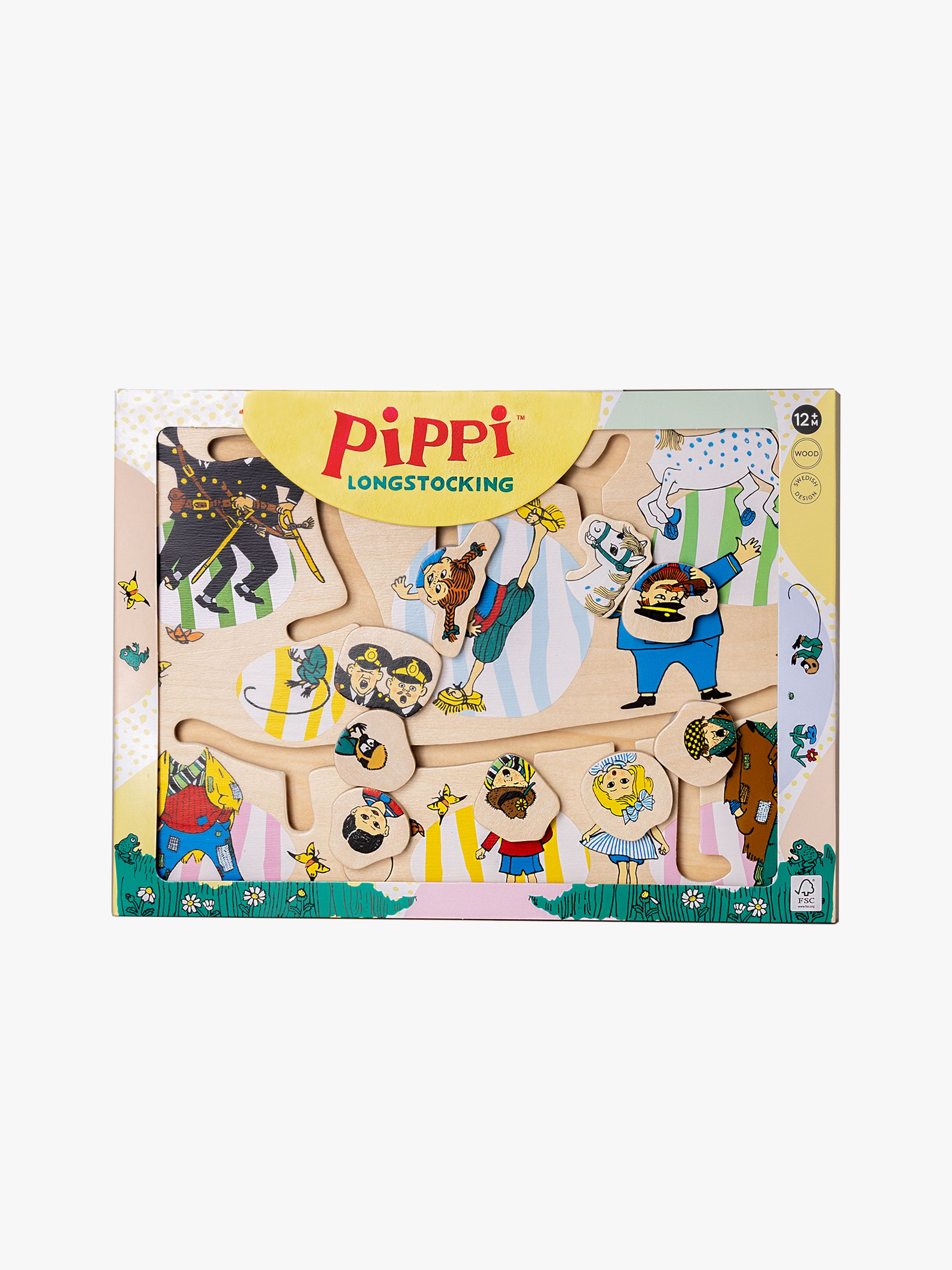 Pippi Langstrumpf Puzzle Labyrinth