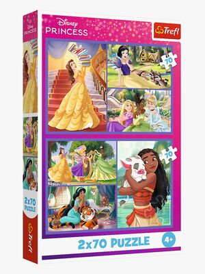 Trefl Disney Princess Puzzles 2x70 Teile