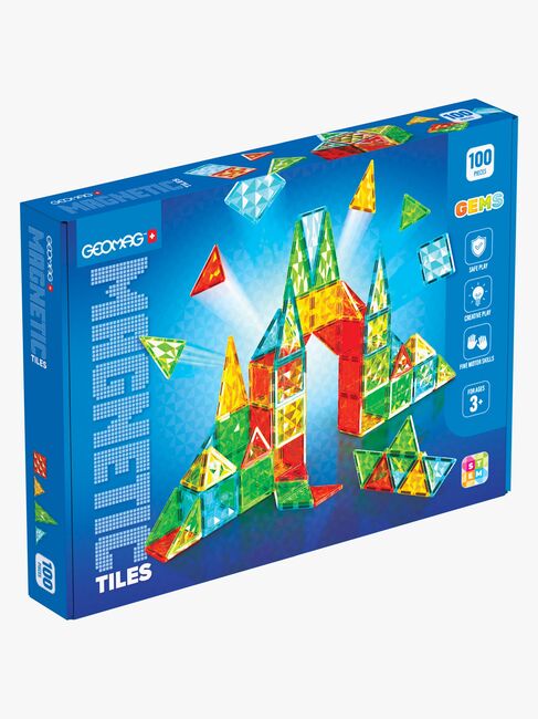 Geomag Gems Magnetischer Bausatz 100 Teile