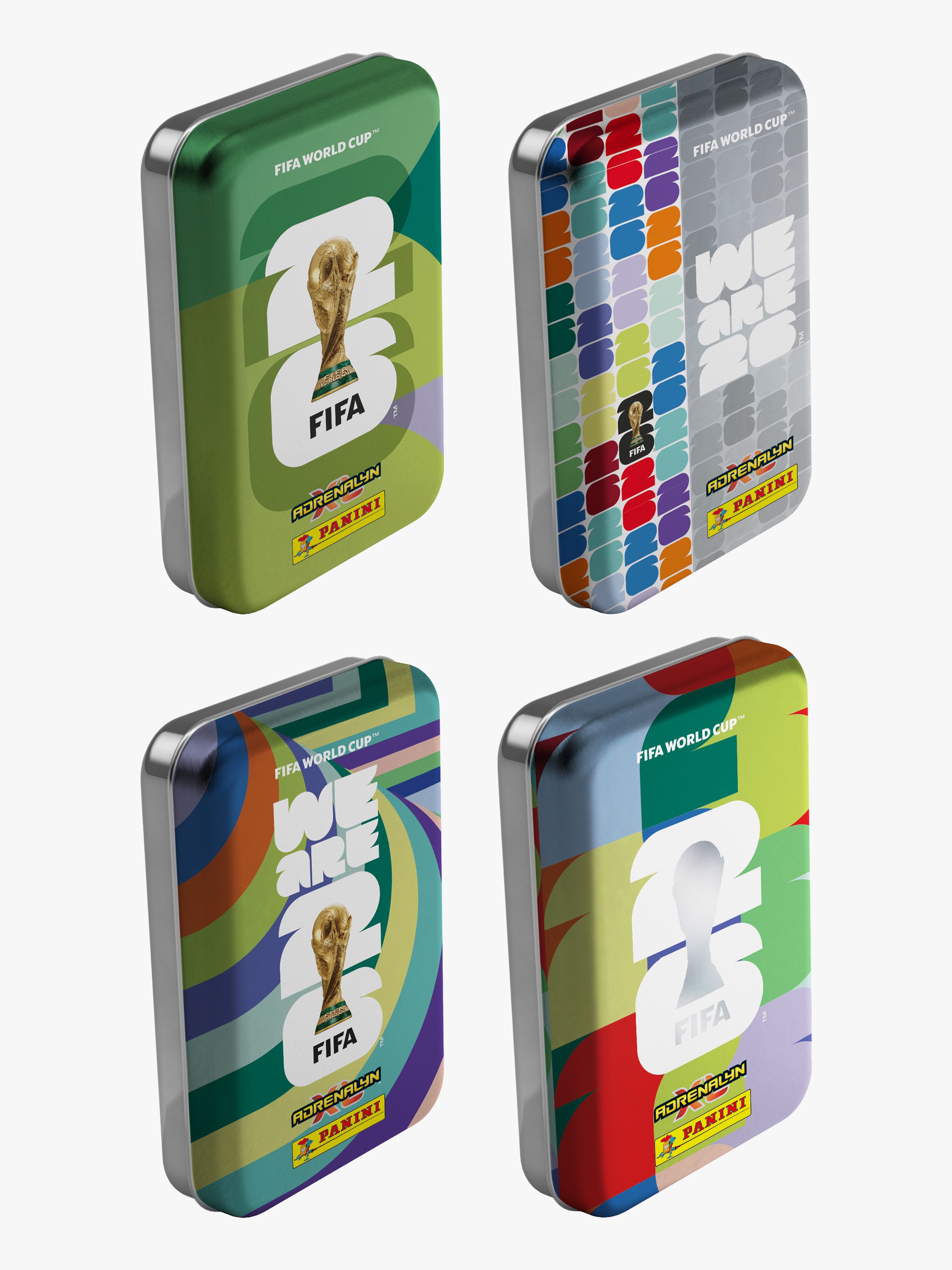 Panini Adrenalyn XL FIFA World Cup 2026 Sammelkarten Pocket Tin Gemischte Auswahl