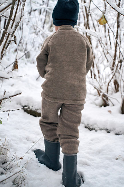 Mikk-Line Wollfilz-Hose Kind, Melange Denver