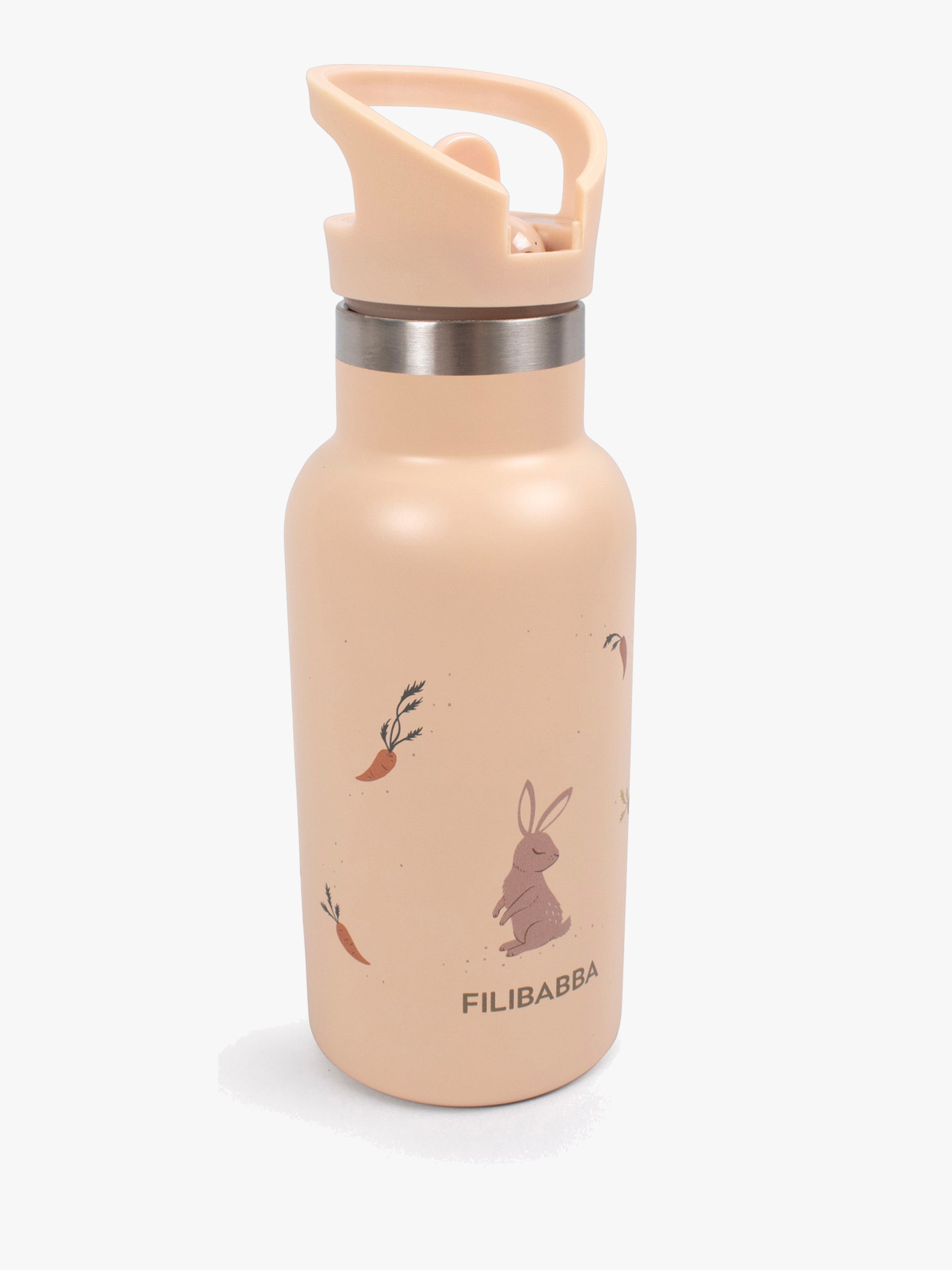 FILIBABBA Carrot Thief Wasserflasche 350 ml, Beige