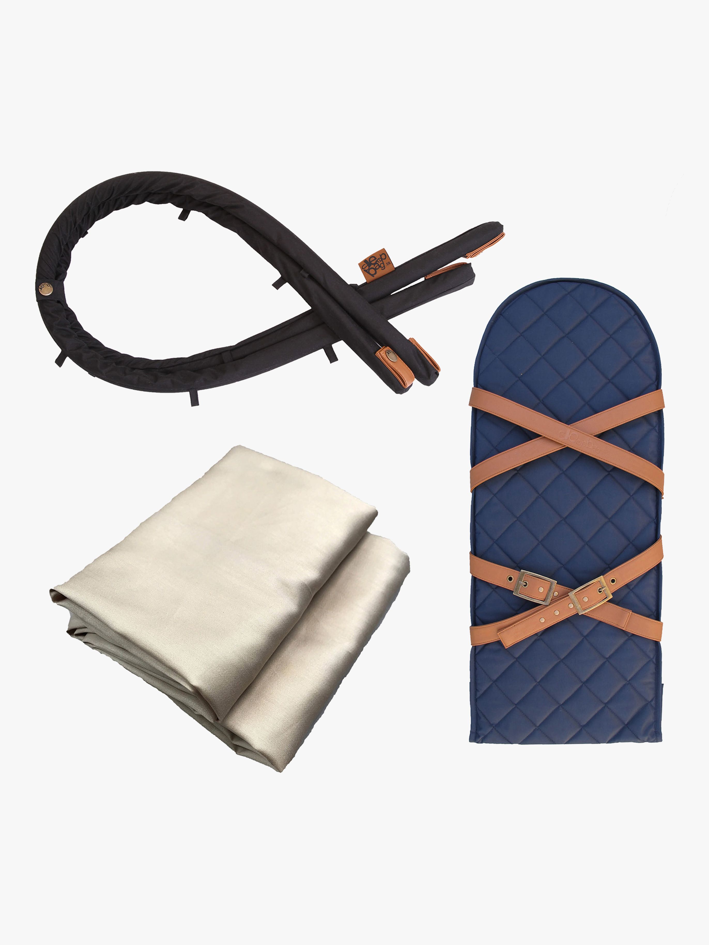 Sleepbag Zubehörpaket Mini, Midnight Petrol/Brown