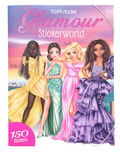 TOPModel Bastelbuch Glamour Stickerworld 