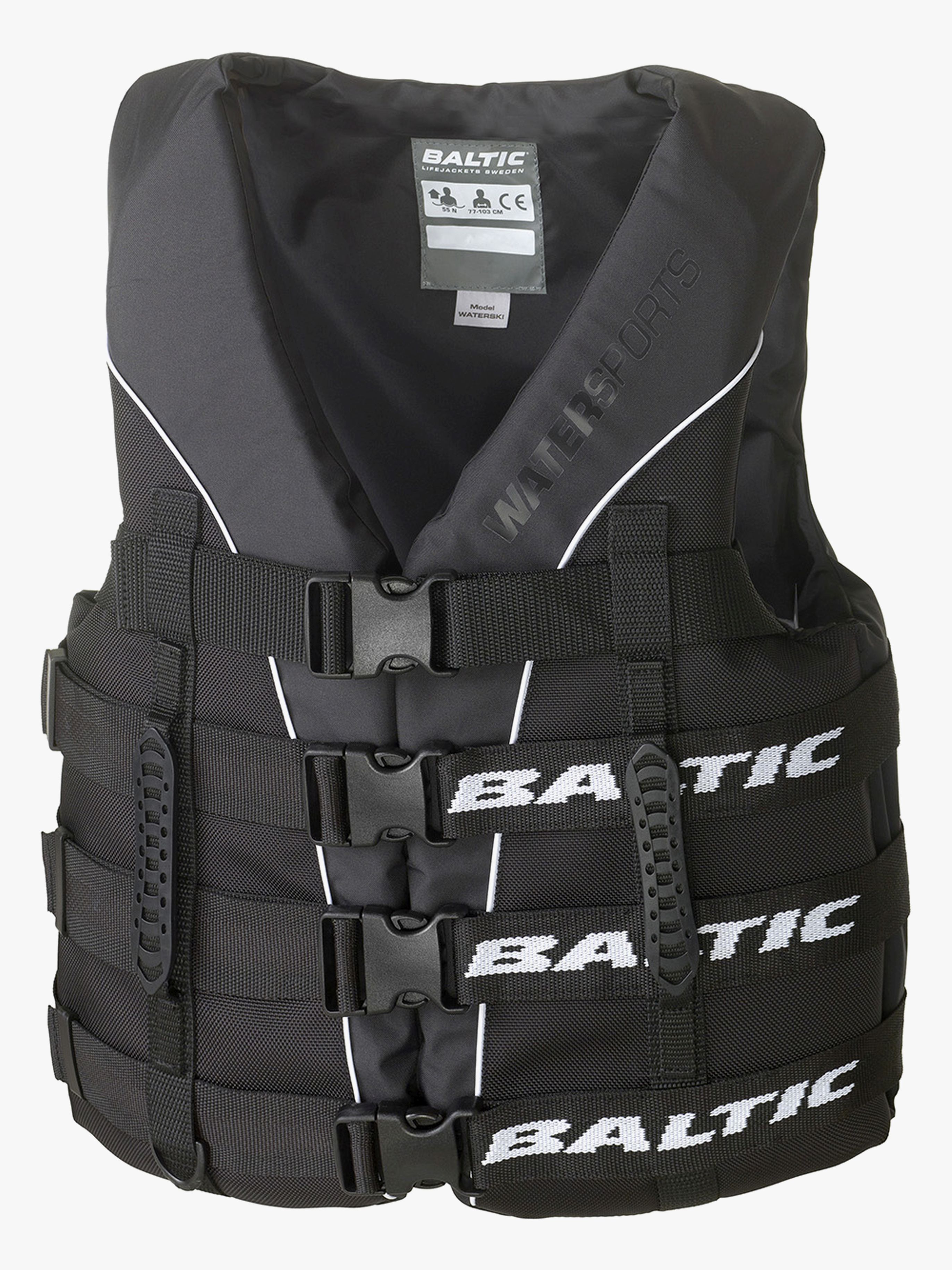 Watersport Rettungsweste, Black, 40-50 kg