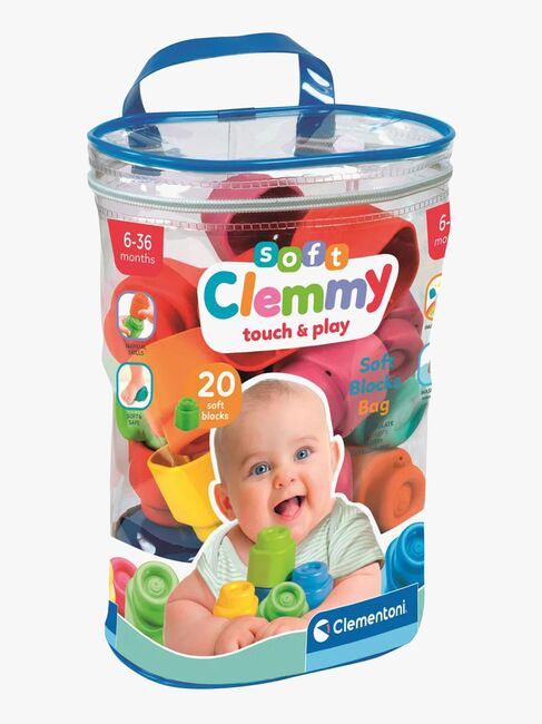 Clementoni Soft Clemmy Bauklötze 20 Teile