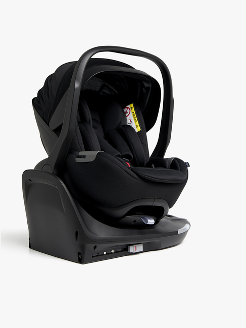Beemoo Revolve i-Size Babyschale, Black Stone