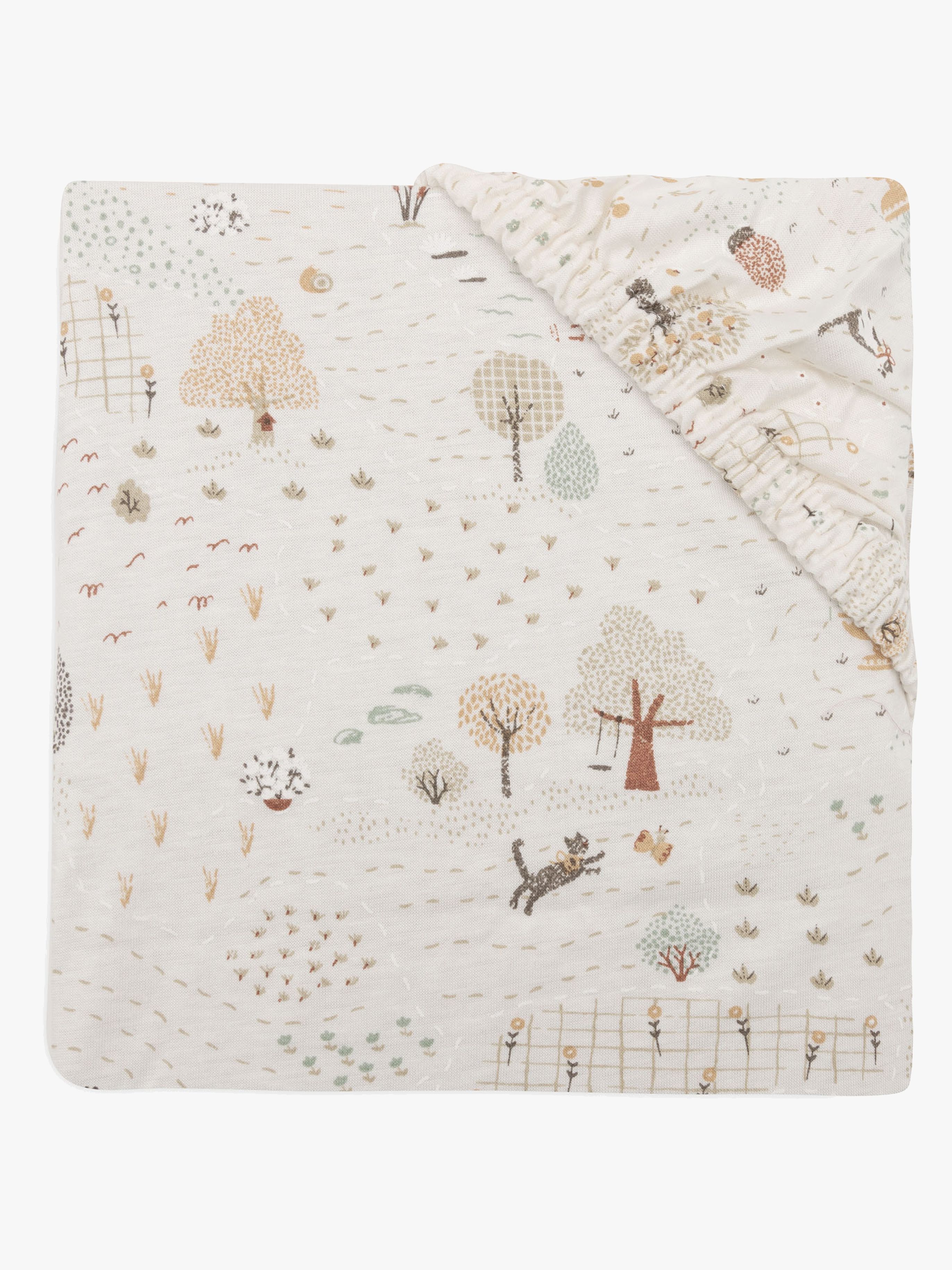 Jollein Spannbettlaken 60x120, Tiny Park