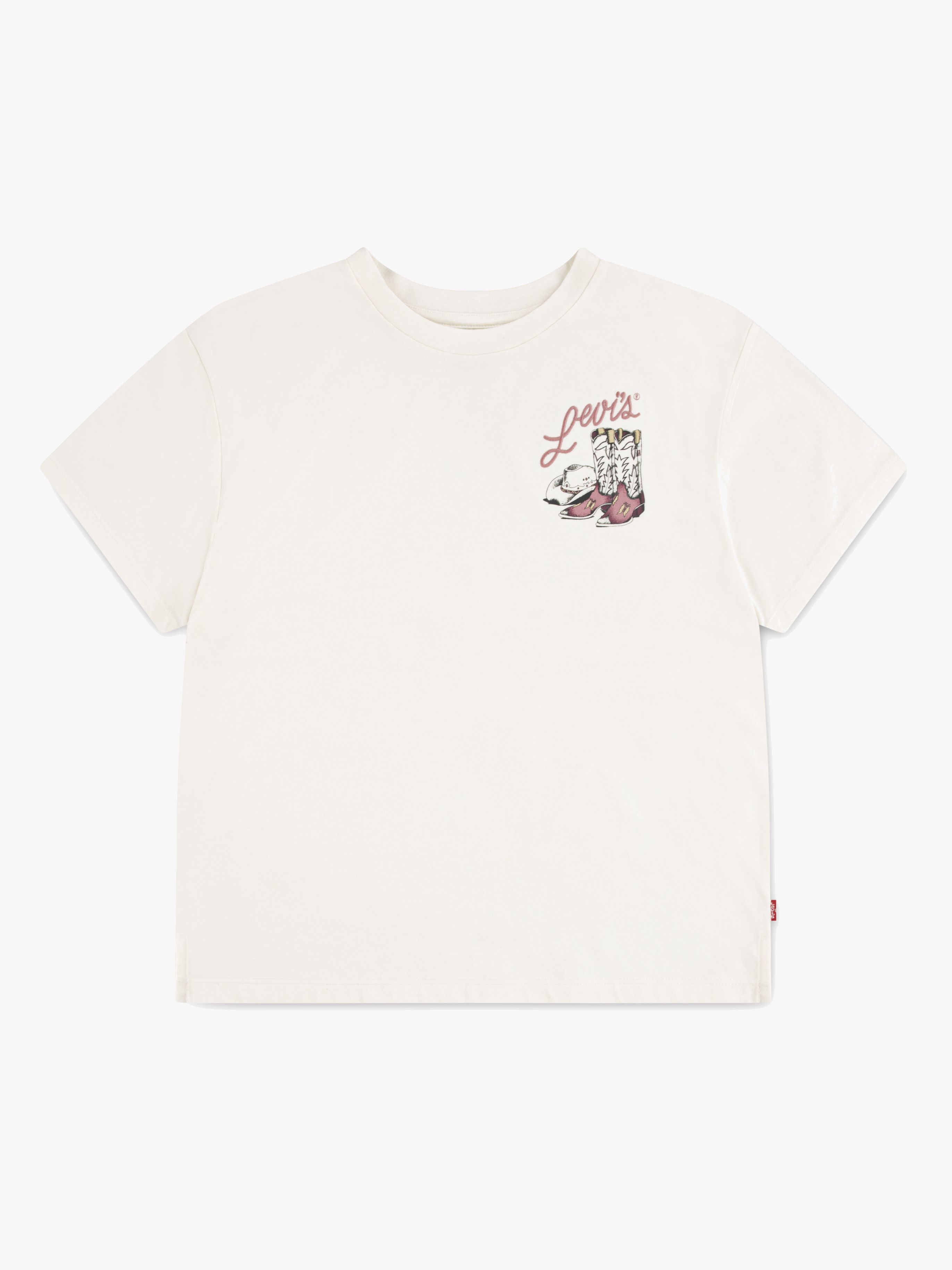Levi's LVG Weatern Oversized T-Shirt, Gardenia, 164