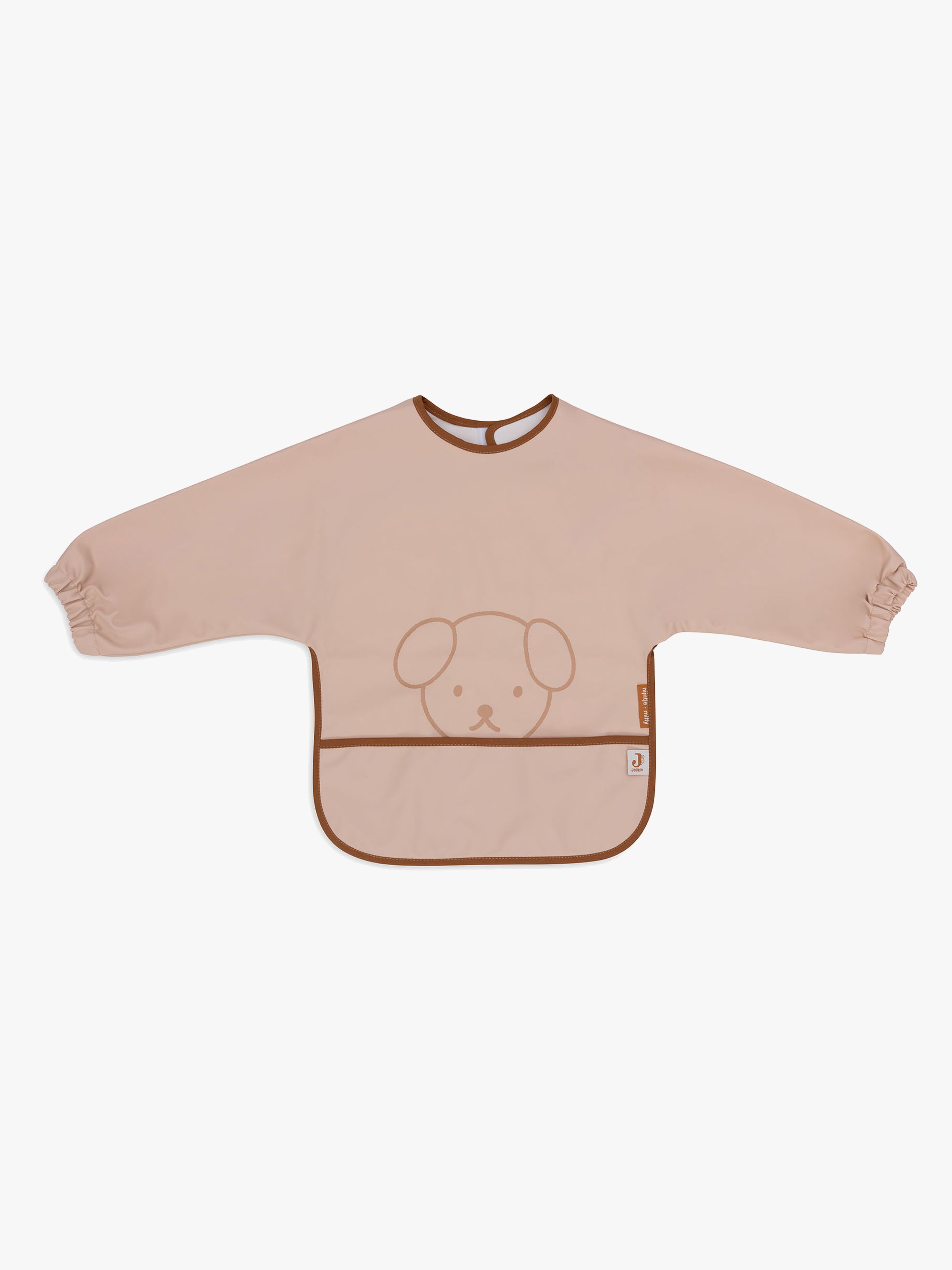 Miffy Peekaboo Langärmliges Lätzchen, Wild Rose