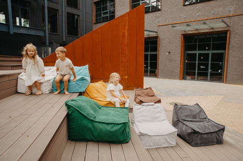 Yappy Kids Yappyhug Sitzsack, Pine Green