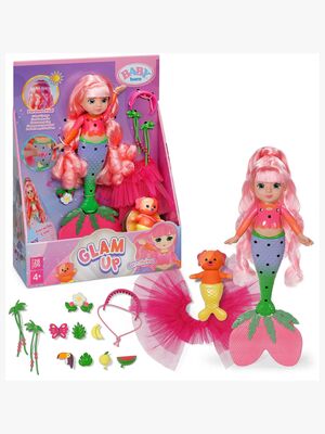 BABY born Glam Up Meerjungfrauen-Puppe Sunshine 28 cm