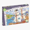 Djeco Observation Puzzle Pirat 100 Teile